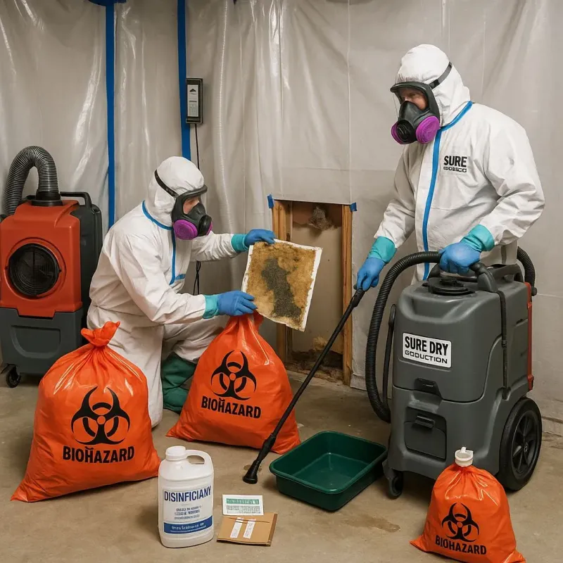 Contaminated Water Handling Protocols process in Harrison, MI